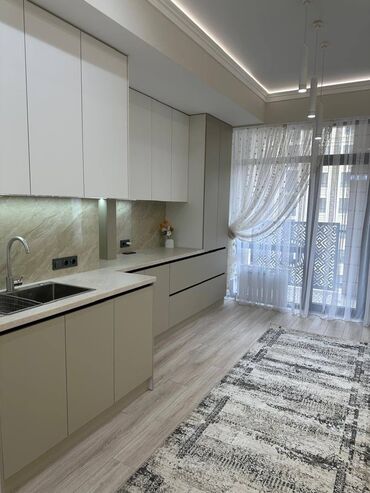 3 комнатная квартира в бишкеке купить: 3 комнаты, 85 м², Элитка, 9 этаж, Евроремонт