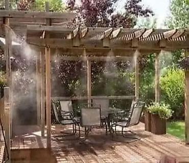 solarne: Vodena magla set – Prskalice 20m 💦🌿 🌞 Rashladite prostor na otvorenom — 1
