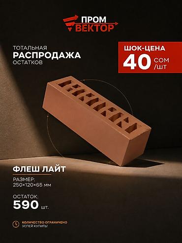 120: 🔥 ТОТАЛЬНАЯ РАСПРОДАЖА КИРПИЧА! Остатки склада по шок-ценам. Успейте — 2