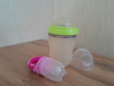 детский вещи бу: Бутылка 250мл и ниблер