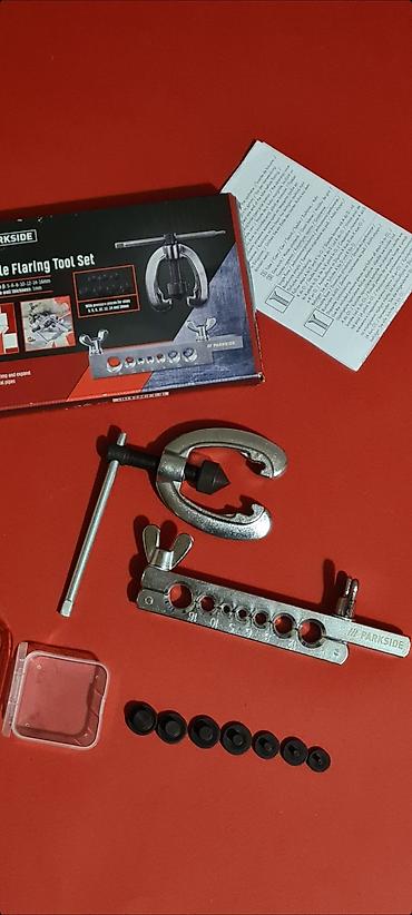 Setovi ručnog alata: ★ Set alata Parkside za dvostruko pertlovanje cevi (Double Flaring — 9