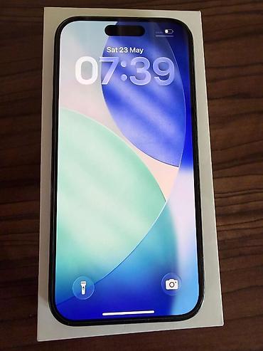 Apple iPhone: Apple Iphone 16 128gb u fabrickom stanju ✓Boja Crna  ✓Nikada nije — 1