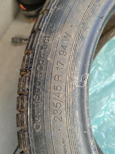 Шины: Летняя шина Continental ContiSportContact - Размер: 235/45 R17 - — 3