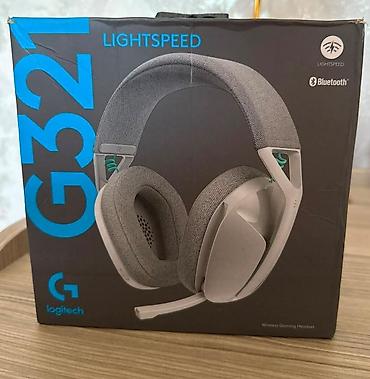 pc game: Logitech G321 Lightspeed simsiz oyun qulaqlığı Xüsusiyyətlər: - — 4