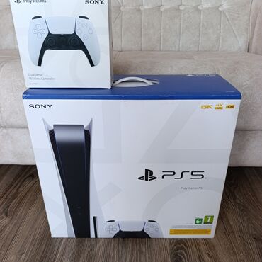 playstation 5 kreditle almaq: 1pult 700 - 2pultla 750azn PS5 ideal vəziyətdə, 5aydı alınıb, az
