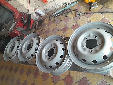 diski teker 4 bolt: Məhsul: 4 ədəd metal disk (stampovka) dəsti - Material: polad - Rəng — 1