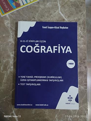 Tədris ədəbiyyatı: Her biri ayri ayriliqda 2 manatdir 1) Riyaziyyat – Buraxılış — 9