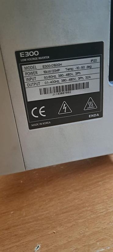 380 volt matorlar: Elektrik motorları üçün ENDA E300 aşağı gərginlikli inverter Model — 2