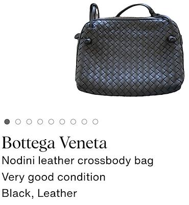 valentino lilly: Torba crne boje, prirodna koza. Koža je kao tkana intrecciato — 8