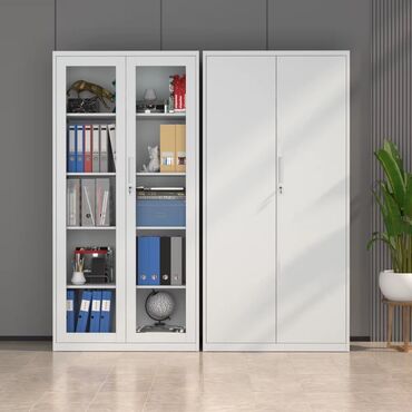 ağ lövhə: Metal ofis dolabı – 2 modellə - Material: möhkəm metal konstruksiya