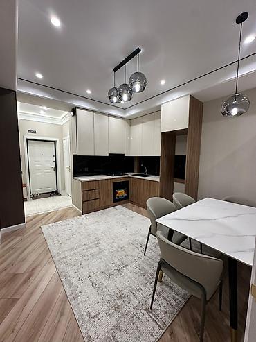 1114: 2 комнаты, 50 м², Асанбай мкр Элитка, 11 этаж, Евроремонт — 1