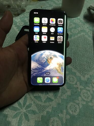 iphone x faizsiz kredit: IPhone X, 64 GB, Qara, Face ID