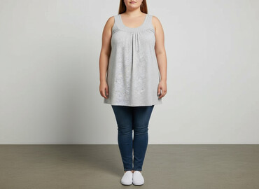 bluzki nietoperz plus size: Туніка жіноча, розмір 4XL