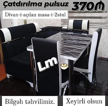 masa restoran: Masa və oturacaq dəstləri — 1