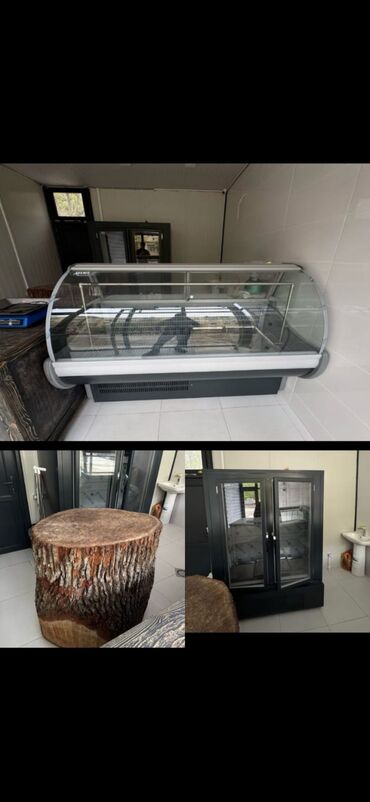 Digər mebel: Ət soyuducusu 1300 AZN ət vitrinı 1300 AZN kötuk 500 AZN Sumqait