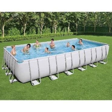 Маски, очки: Б/у Каркасный Бассейн Intex, 9.1 - 10 м, 4501 - 5000 л
