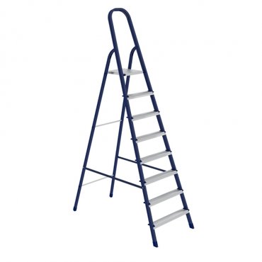 алюминиевые лестницы: Стремянка стальная. 3 ступ: высота 0,6 м. Цена 2 350 сом. 4