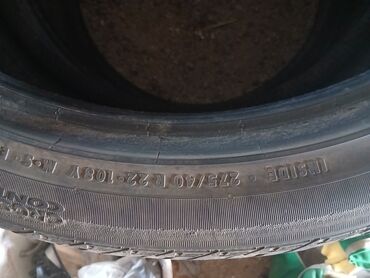 fortuna təkər: Şin Continental 275 / 40 / R 22
