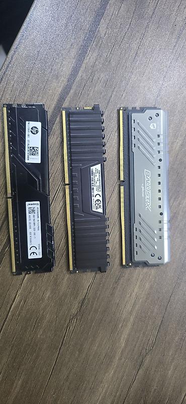 xiaomi redmi pad: DDR4 Desktop RAM modulları dəsti - Modellər: - Kingston HyperX Fury — 1
