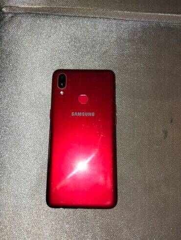 Samsung Galaxy A10s, 32 GB, rəng - Qırmızı, Barmaq izi, İki sim kartlı, Face ID