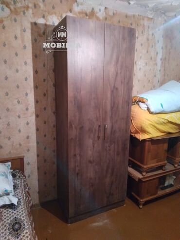 skaf modelleri: Гардеробный шкаф, Новый, 2 двери, Распашной, Прямой шкаф, Азербайджан