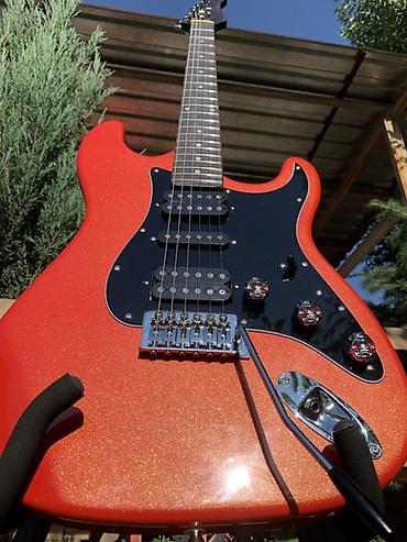 esp ltd: Электрогитара S‑style (HSH) в ярком металлическом красном цвете с — 6