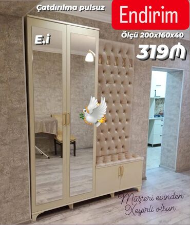 Dolablar: Yeni, Düz dolab, Dəhliz dolabı