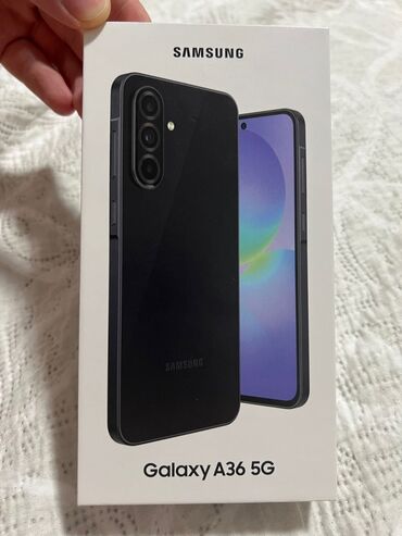 б у телефоны redmi: Samsung Galaxy A36, Новый, 256 ГБ, цвет - Черный, 2 SIM