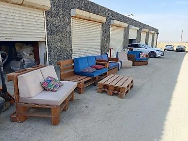 Bağ divan və kreslo dəstləri: Yeni, Taxta — 7