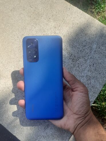 taxta biti nece mehv etmek olar: Redmi Note 11, 128 ГБ, цвет - Синий, Сенсорный