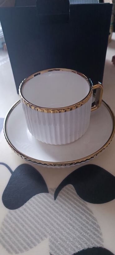 fincan dəsti: Çay dəsti, Keramika, 1 nəfərlik