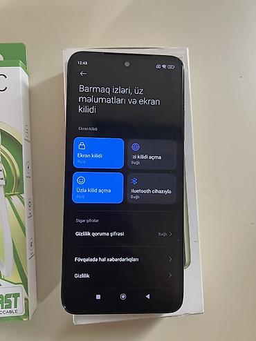 xiaomi mi11 t: Redmi Note 11, 128 GB, rəng - Qara, Face ID — 5