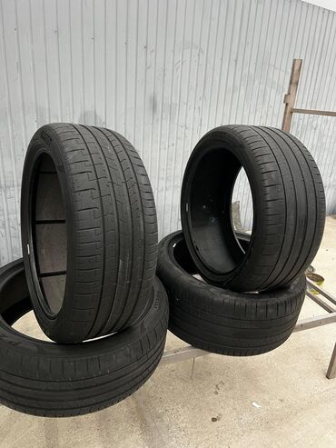 Шины: Шины 285 / 35 / R 21, Лето, Б/у, Комплект, Легковые, Италия, Pirelli