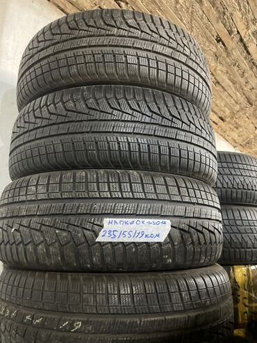 зимние шины ханкук: Шины 235 / 55 / R 19, Зима, Б/у, Комплект, Корея, Hankook
