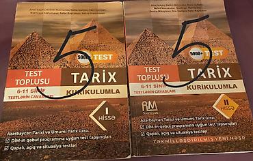 şəkli: Rm nəşriyyatı 6-11 ci sinif test kitabıdır.Səliqəli şəkildə istifadə — 1