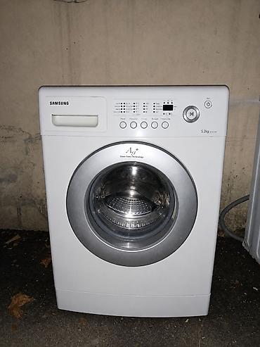 elektrik muhərriki satışı: Samsung paltaryuyan maşın – ön yükləmə tipli, 5.2 kq tutum.Əla — 1