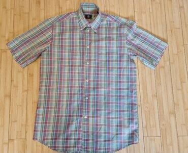 havajske kosulje: Shirt Short sleeves, L (EU 52), Bogner, color - Light blue, Cotton