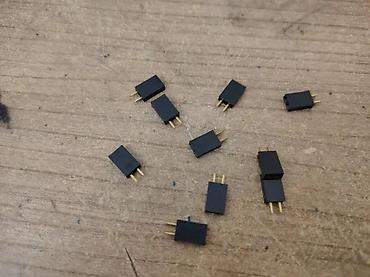i5 2450m: KONEKTOR ZA LEMLJENJE 1X2 PIN 2.54 10 KOM. | Ženska lemna letvica — 1