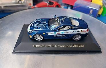Avtomobil modelləri: Коллекционная модель Ferrari F599 GTB Panamerican blue metallic 2006 — 18