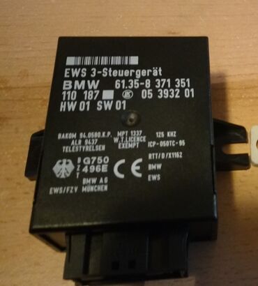 Другие детали электрики авто: EWS блок + чип е39 1996