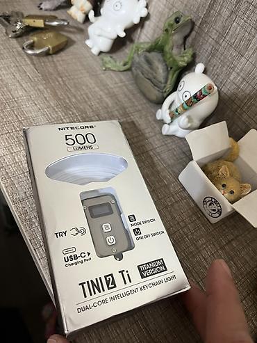 burger coreyi: NITECORE TINI2 Ti – Titanium versiyası, ağıllı iki nüvəli açarlıq — 1