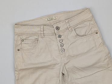 flared jeans biale: Terranova, Szorty damskie, rozmiar XS — 1