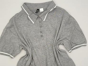 czerwony sweter hm: H&M Divided, Damska koszulka polo, rozmiar L — 1
