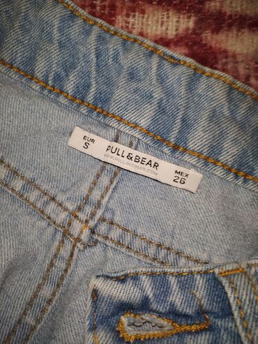 pull and bear: Cinslər Pull and Bear, XS (EU 34), S (EU 36), rəng - Mavi