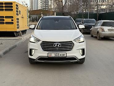 Hyundai: Hyundai Santa Fe: 2017 г., 3.3 л, Автомат, Бензин, Минивэн — 2
