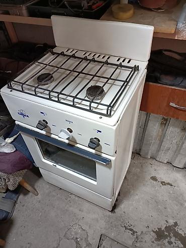 Газовая печь, Б/у, Напольная, цвет - Белый, Полная оплата at lalafo.kg Газовая печь, Б/у, Напольная, цвет - Белый, Полная оплата