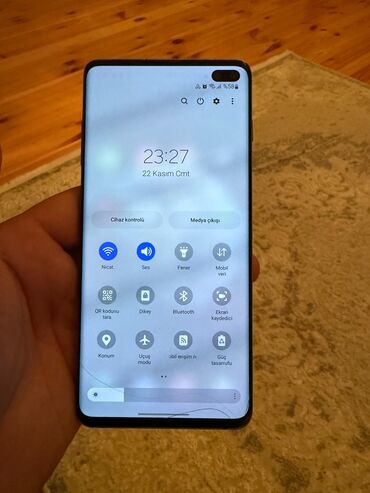 Samsung: Samsung Galaxy S10 Plus, 128 GB, rəng - Qara, Barmaq izi — 9