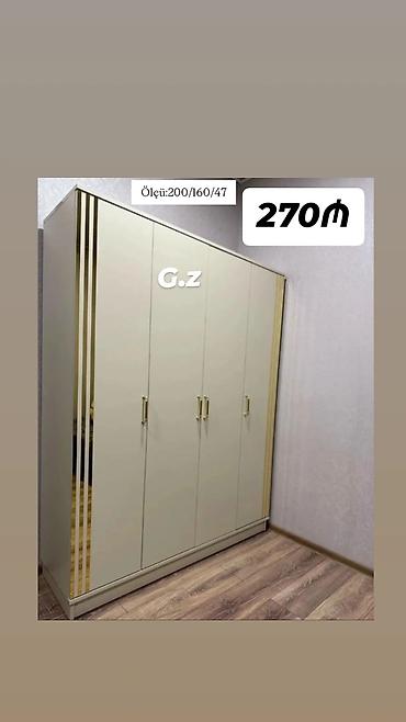 прихожая под заказ: *Dolab 4 Qapılı 270Azn* ✔️İstehsal Rusiya Laminatı 18/lik — 1