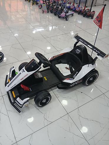 uwaq masini: Uşaq elektrikli kartinq maşını – F1 üslubunda - Tip: akkumulyatorla — 8