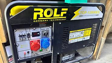 Генераторы: Бензиновый генератор ROLF TOP-12000ES Основные характеристики: - — 1